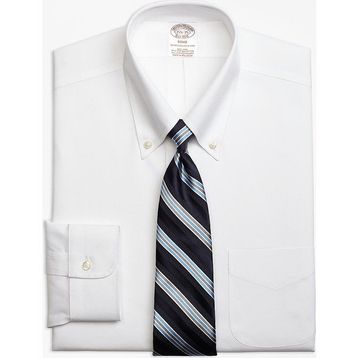 Brooks Brothers Beyaz Non Iron Erkek Gömlek