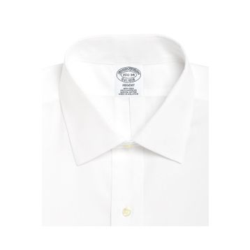 Brooks Brothers Beyaz Non Iron Erkek Gömlek