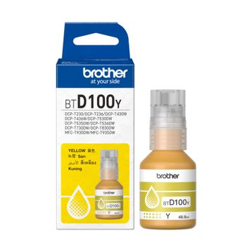 Brother BTD100Y Sarı Muadil Mürekkep