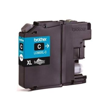Brother LC-565XLC Mavi 1200 Sayfa Mürekkep Kartuş