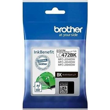Brother LC472BK Siyah Orijinal Kartuş