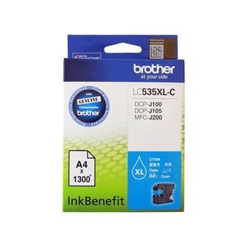 Brother LC535XL Mavi Orijinal Kartuş