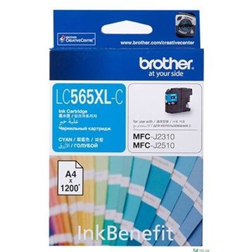 Brother LC565XLC Mavi Kartuş