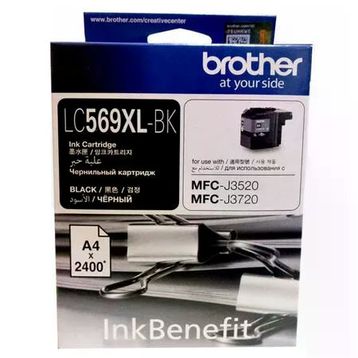 Brother LC569XL Siyah Orijinal Kartuş