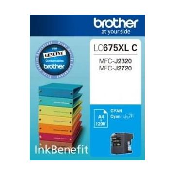 Brother LC675XLC Mavi Kartuş