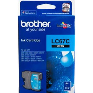 Brother LC67C Mavi Orjinal Kartuş