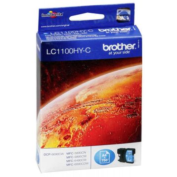 Brother LC67H-LC1100H Mavi Kartuş