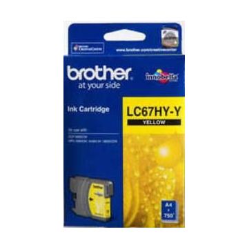 Brother LC67H-LC1100H Sarı Kartuş