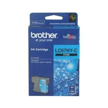 Brother LC67HY-C Mavi Kartuş