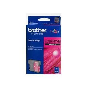 Brother LC67HY-M Kırmızı Kartuş