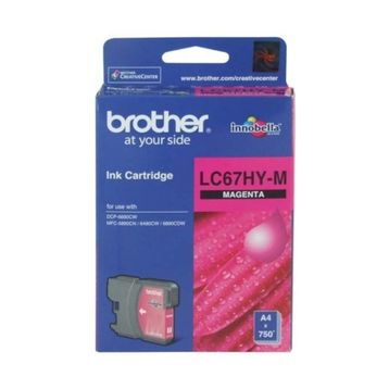 Brother LC67HY-M Kırmızı Kartuş