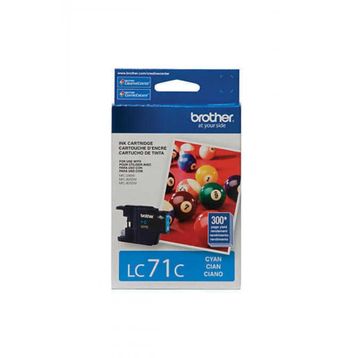 Brother LC71C Mavi Orijinal Kartuş