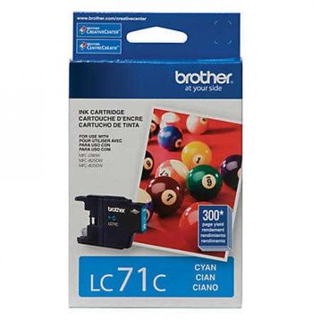 Brother LC71C Mavi Orijinal Kartuş