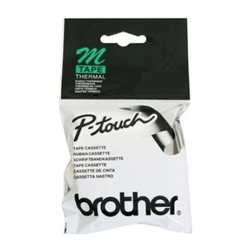 Brother M-521 Mavi Üzerine Siyah Etiket