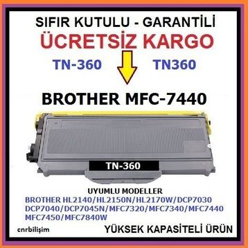 Brother MFC-7440 Uyumlu Dolan Toner