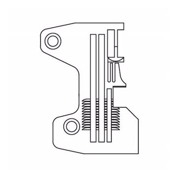 Brother S19162-001 N Serisi 4 İplik Overlok Plakası