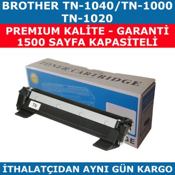 Brother TN-1040 1.500 Sayfa Siyah Muadil Toner