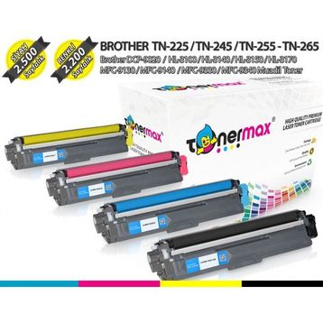 Brother TN-225-TN-221-TN-241-TN-251-TN-261 Sarı Muadil Toner