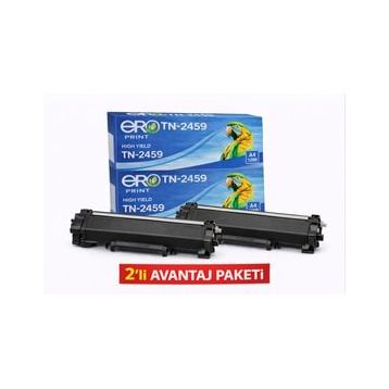 Brother TN-2459 2 li 4500 Sayfalık Uyumlu Muadil Toner