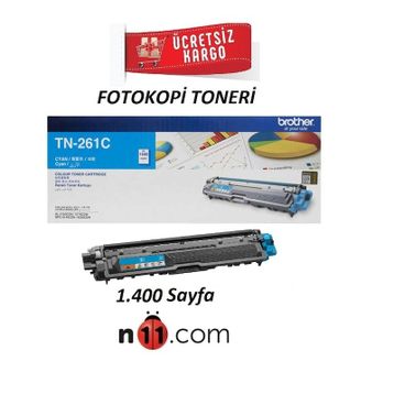 Brother TN-261 Mavi Toner