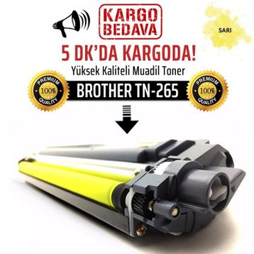 Brother TN265Y Sarı Renkli Lazer Muadil Toner
