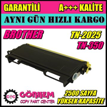 Brother TN350 (TN2025) 2.5K Muadil Toner