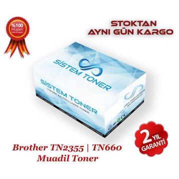 Brother TN660 Muadil Toner