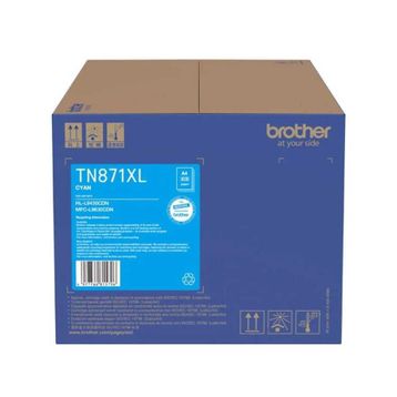 Brother TN871XLC Mavi Yüksek Kapasiteli Orijinal Toner