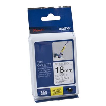 Brother Tze-fx651 24 mm Sarı Üzeri Siyah Esnek Laminasyonlu Etiket