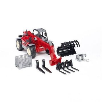 Bruder 02129 Manitou Mrt 2150 Teleskopik Forklift