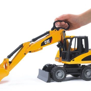Bruder 02445 Caterpillar Tekerlekli Ekskavatör