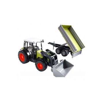 Bruder Claas Nectis 267F Römorklu Traktör İş Makinası Oyuncağı