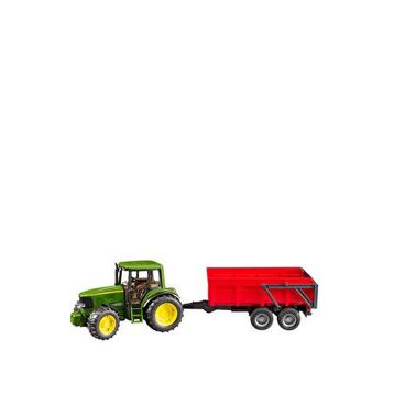 Bruder John Deere 6920 Traktör ve Kırmızı Römork