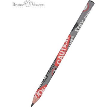 Bruno Visconti 21-0062-12 Happy Graphix Jumbo Kamera 3.5 mm 4B Kurşun Kalem