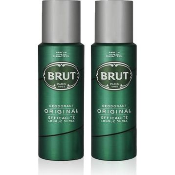 Brut Original 2x200 ML Erkek Sprey Deodorant