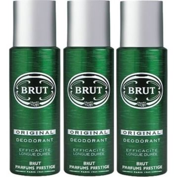 Brut Original 3x200 ml Erkek Sprey Deodorant