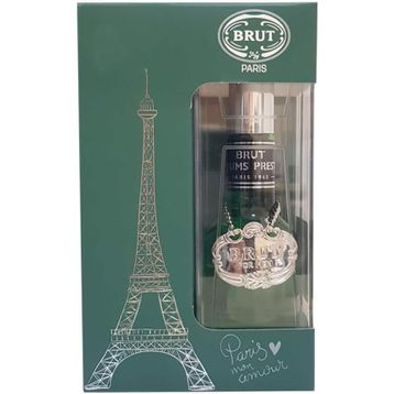 Brut Plexi Madalyonlu EDT 100 ml + 200 ml Deodorant Erkek Parfüm Seti