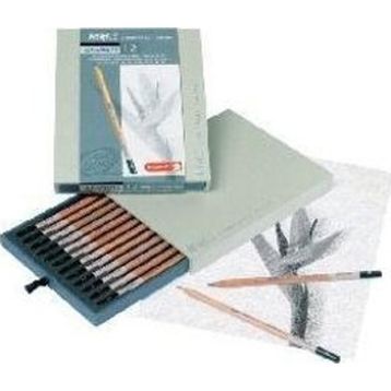 Bruynzeel Design Graphite 12'li Artist Çizim Kalemi