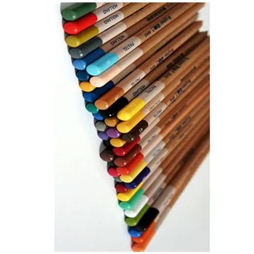 Bruynzeel No: 67 Yeşil Mavi Toz Pastel Boya Kalemi