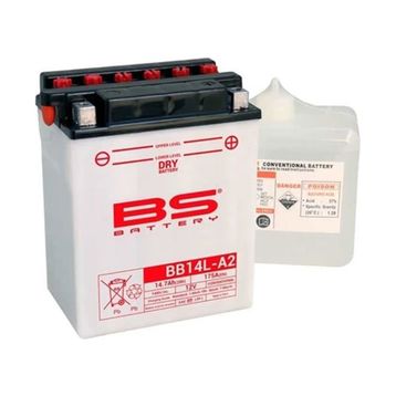 BS Battery BB14AL-A2 Dry 2000-2007 Piaggio X9 500 Uyumlu Akü