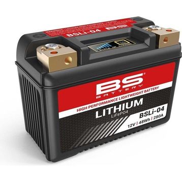 BS Battery BSLI-04/06 Lithium-Ion Battery Motosiklet Aküsü