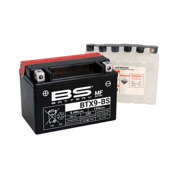 BS Battery BSX9 Motosiklet Akü