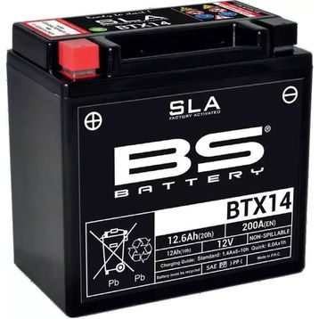BS Battery BTX14- Motorsiklet Aküsü