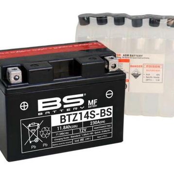 BS Battery BTZ14S 2013-2016 Ktm 1190 Adventure R Uyumlu Akü