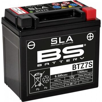 BS Battery BTZ7S Sla 2010-2017 Honda PCX150 Uyumlu Akü