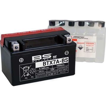 BS Battery MF-BTX7A- Motosiklet Aküsü