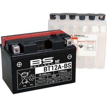 BS Battery Suzuki SV 650 BT12A- MF 2016-2020 Akü