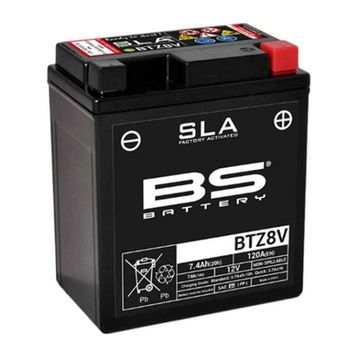 Bs BGZ16H Sla Max 1993-2001 Kawasaki Zzr 1100 Uyumlu Akü
