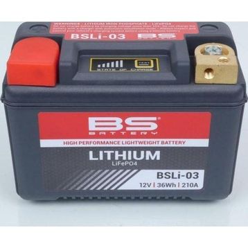 Bs BSLI-03 1996-1999 Suzuki GSX-R 750 Srad Uyumlu Lityum Akü