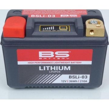 Bs BSLI-03 1996-1999 Suzuki GSX-R 750 Srad Uyumlu Lityum Akü